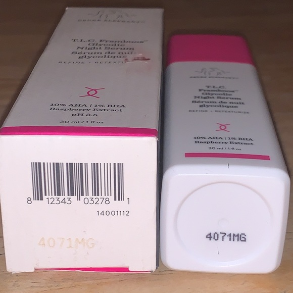 Drunk Elephant New In Box T.L.C. Framboo Glycolic Night Serum 30 ml - Picture 6 of 7